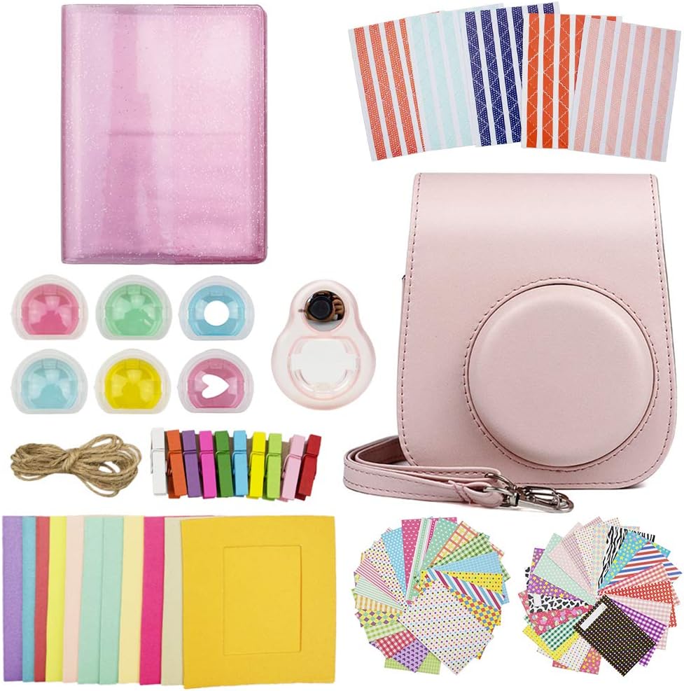 FUJI mini 11 Case, MUZIRI KINOKOO Instax mini 11 Accessories Bundles