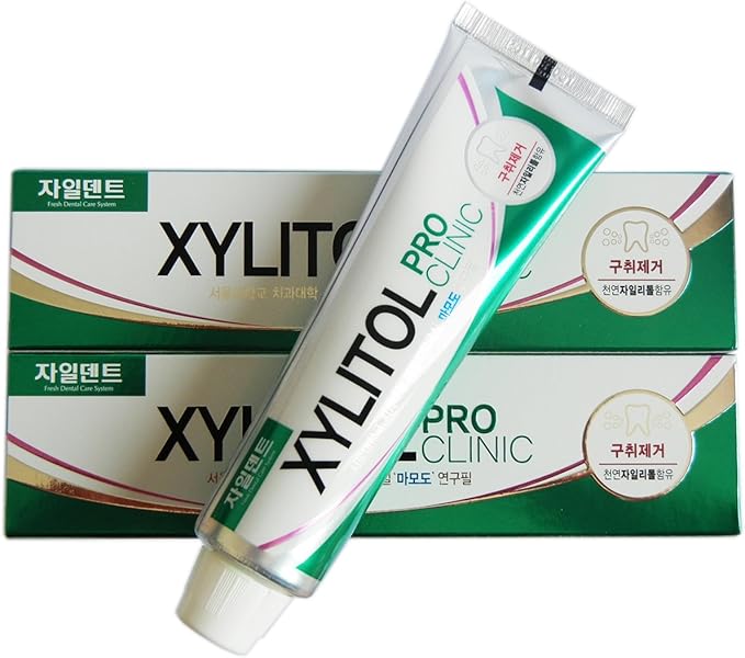 Xylitol Pro Clinic Herb Toothpaste (Pack of 3) Health