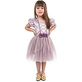 Little Adventures Vintage Rapunzel Princess Party Dress Up Costume - Machine Washable Child Pretend Play Dress