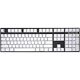 iKBC ABS Backlit Doubleshot Mechancial keyboard Keycap Set for Mechanical Keyboard with Cherry MX Switch, White Color, 108 Keys