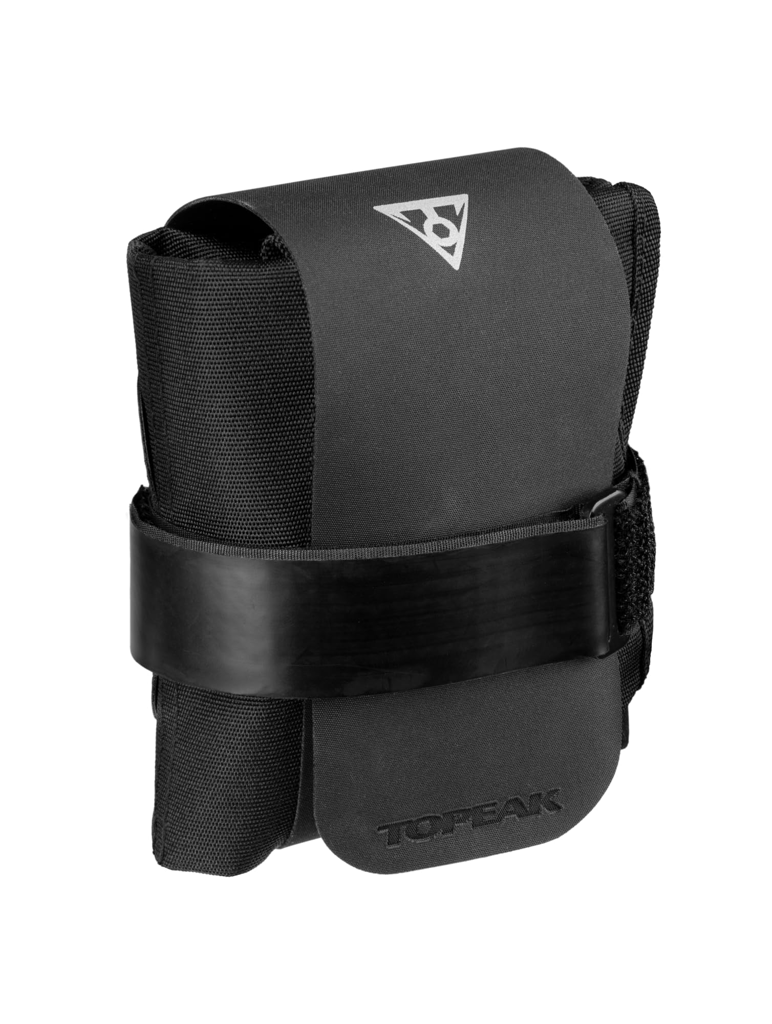 Topeak Burrito Pack Slim Bicyle Roll Saddle Bag for Road, Gravel and MTB Bikes, Black