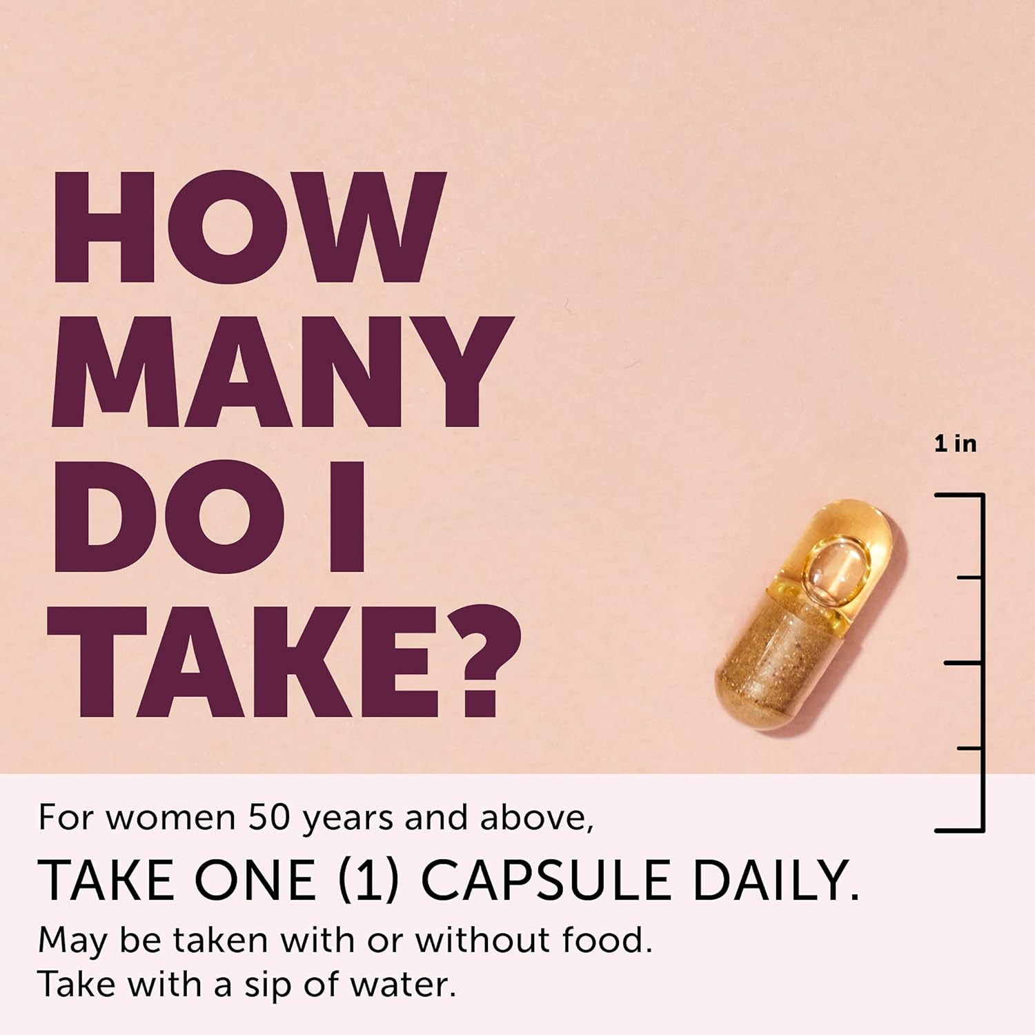 SmartyPants Multivitamin for Women 50+; Omega-3 DHA; Zinc for Immunity; Vitamins D3, C, B6; Biotin, Folate; Vitamin B12 for Energy; Vitamin A for Eyes; Vegetarian (30 Day Supply): Health & Personal Care