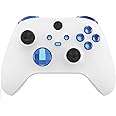 eXtremeRate Replacement Buttons for Xbox Core Wireless Controller, Chameleon Purple Blue Bumpers Trigers Dpad ABXY Start Back Sync Share Keys Accessories Parts for Xbox Series X & S Controller