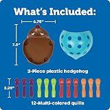 Learning Resources Spike the Hedgehog Fine Motor Toy Color Matching Pegs view 7