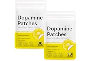 2 Pcs Botanical Body Patches | 60 Count | Plant-Based Adhesive | Peel & Stick