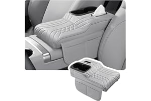 Car Armrest Storage Box for BMW XM M1 1MCoupe M2 M2CS M3 M4 M5 M6 M8 X3M X4M X5M X6M, Non Slip Center Console Organizer, Leat