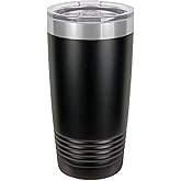 Polar Camel 20 oz. Stainless Steel Vacuum Insulated Tumbler (Black)