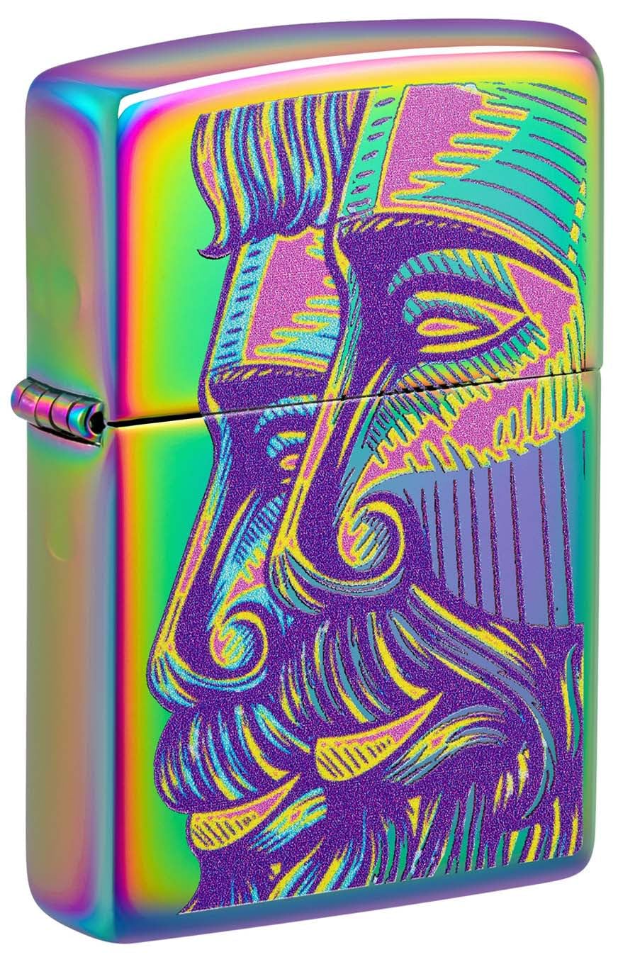 Zippo Lighter, Metal, Multicolored, One Size