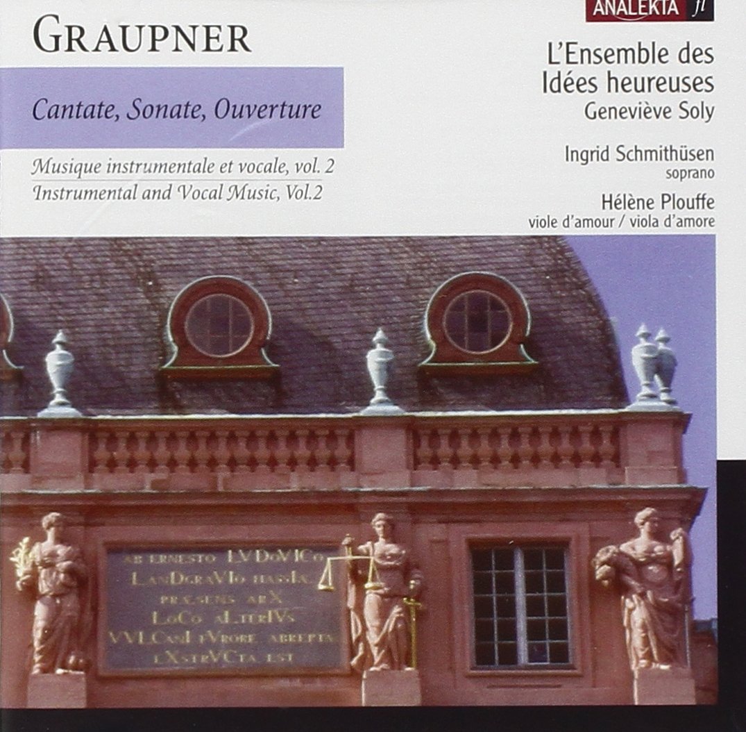 Graupner: Cantate, Sonate, Ouverture - Instrumental and Vocal Music, Vol 2