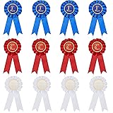 Award Ribbon Rosette Set Satin Participation Ribbon