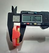 Maypole Caravan Spirit Level Leveler MP835B 2 Mounting Holes Genuine view 2