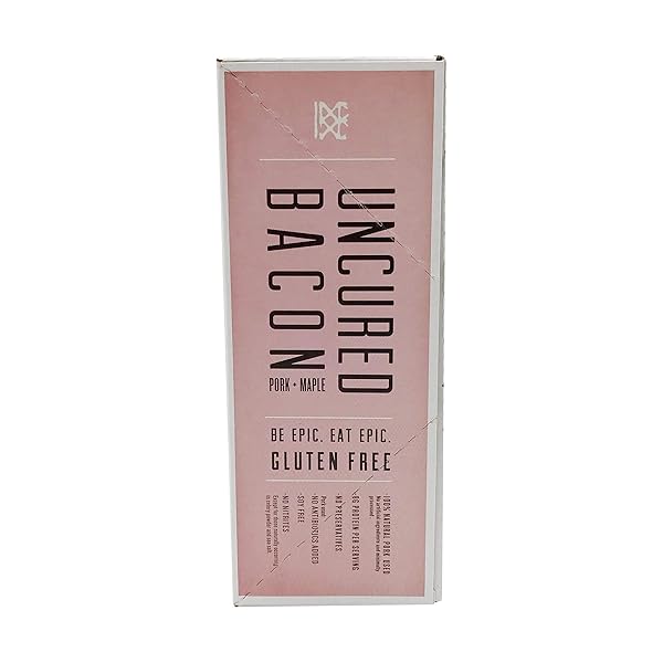 EPIC UNCURED BACON AND PORK BARS, PALEO FRIENDLY, PROTEIN SNACKS, 12 CT, 18 OZ