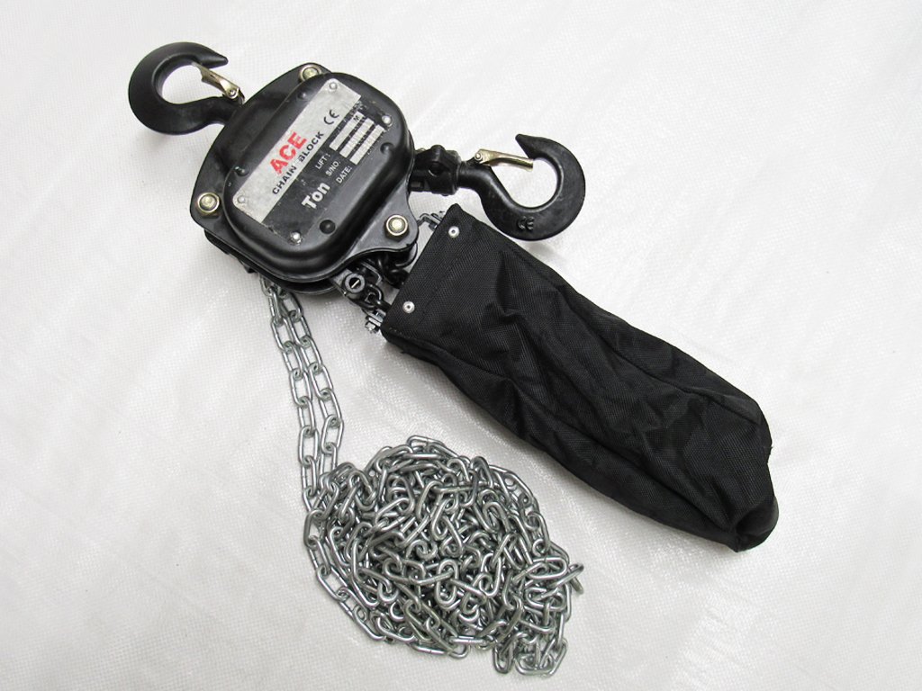 10 Ton x 3 Metre Chain Block With Chain Bag 10000KG Lift Manual 1/2
