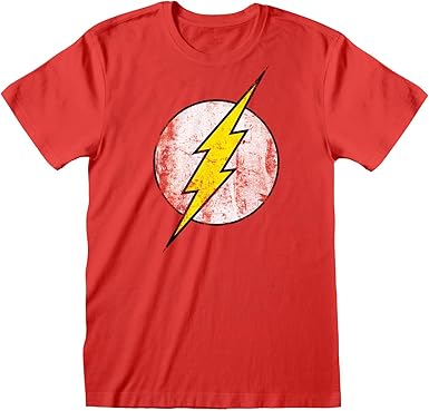 camiseta de flash para hombre