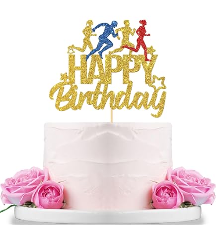 Decoración Para Tarta De Feliz Cumpleaños Con Temática De Cactus De