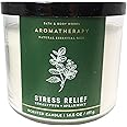 Bath & Body Works, Aromatherapy Stress Relief 3-Wick Candle, Eucalyptus Spearmint
