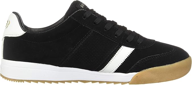 skechers blue and white stripe