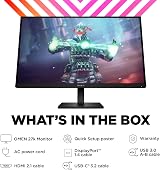 HP OMEN 27k 27" 4K UHD IPS 144Hz Gaming Monitor HDMI 2.1 FreeSync Premium view 10