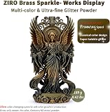 ZIRO Glitter Multicolor PLA Filament 1.75mm 1kg Brass Sparkle Rainbow view 7