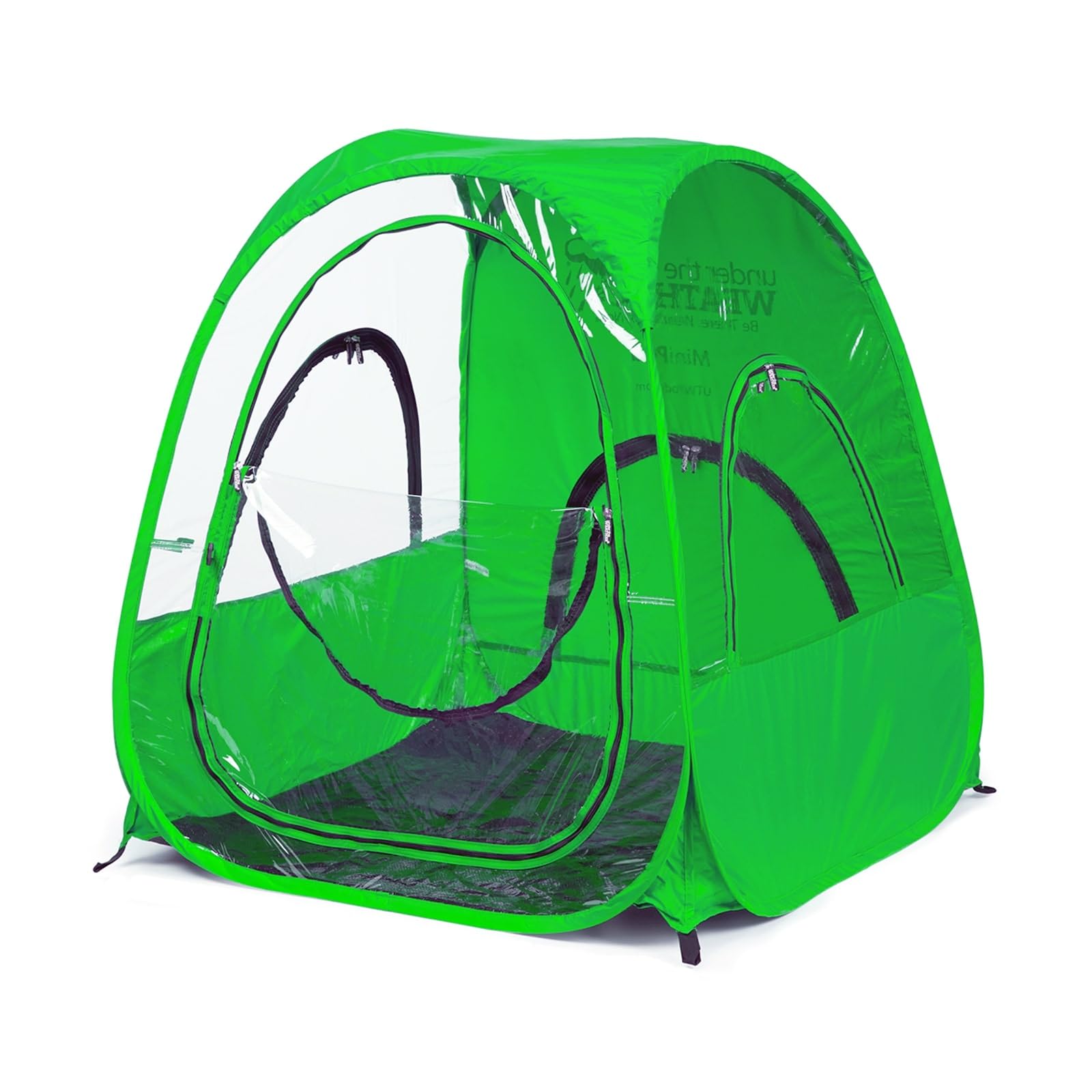 The Original – WeatherPod Deluxe Mini Pod – Pop-up Tent for Kids, Pets – Patented Weather Pod – Highly Water, Wind & Weather Resistant – Full Roof for Extra Shade – Lightweight, Easy Open & Close…
