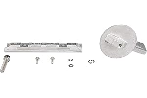 Quicksilver 8M6007997 Aluminum Anode Kit for Yamaha 60-90 Hp Outboards