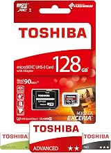 KIOXIA Exceria M302 128GB Micro SD Card 90MB/s 4K UHS-I Class 10 w/ Adapter view 3