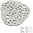 WEEROCK Bike Chain Single Speed 1 Speed Bicycle Chains 1/2" x 1/8" x 114 Links