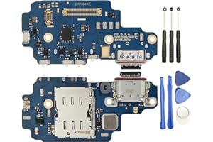 NuFix Charging Port Replacement for Samsung S22 Ultra SM-S908W Sim Card Reader USB Connector S22 Ultra S908U