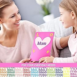 WNYT 1210 Letter Stickers 10 Sheets Alphabet