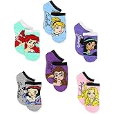 Disney Princess Girls 6 pack Socks Set