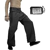 Thai Fisherman Pants Pure Cotton Yoga Pants Plain Color Men/Women - Thai wrap Pants