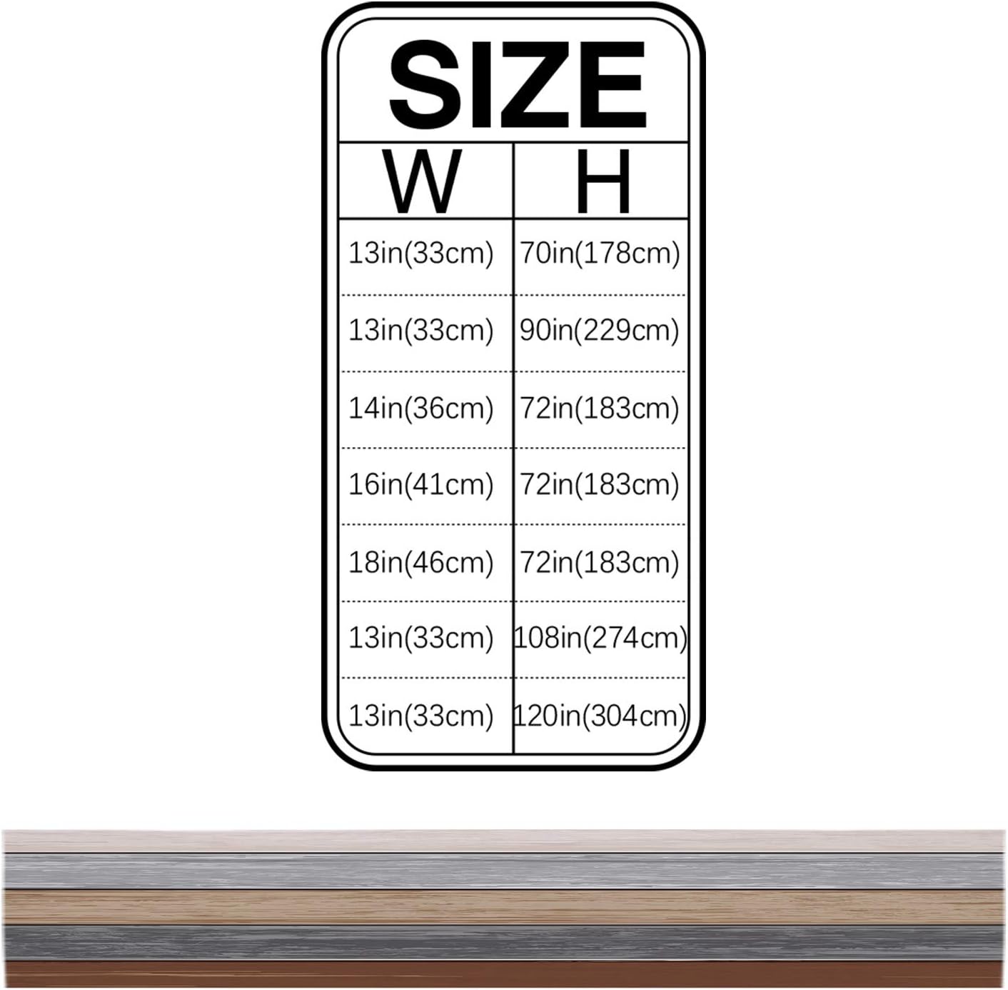 Farmhouse Cotton Linen Table Runner Dresser Scarf Retro Rustic Barn Wood Texture Ombre Ground Color Brown Grey Non-Slip Rectangle Settings Decoration for Kitchen Home Dining Holiday,70 inches Long: Home & Kitchen