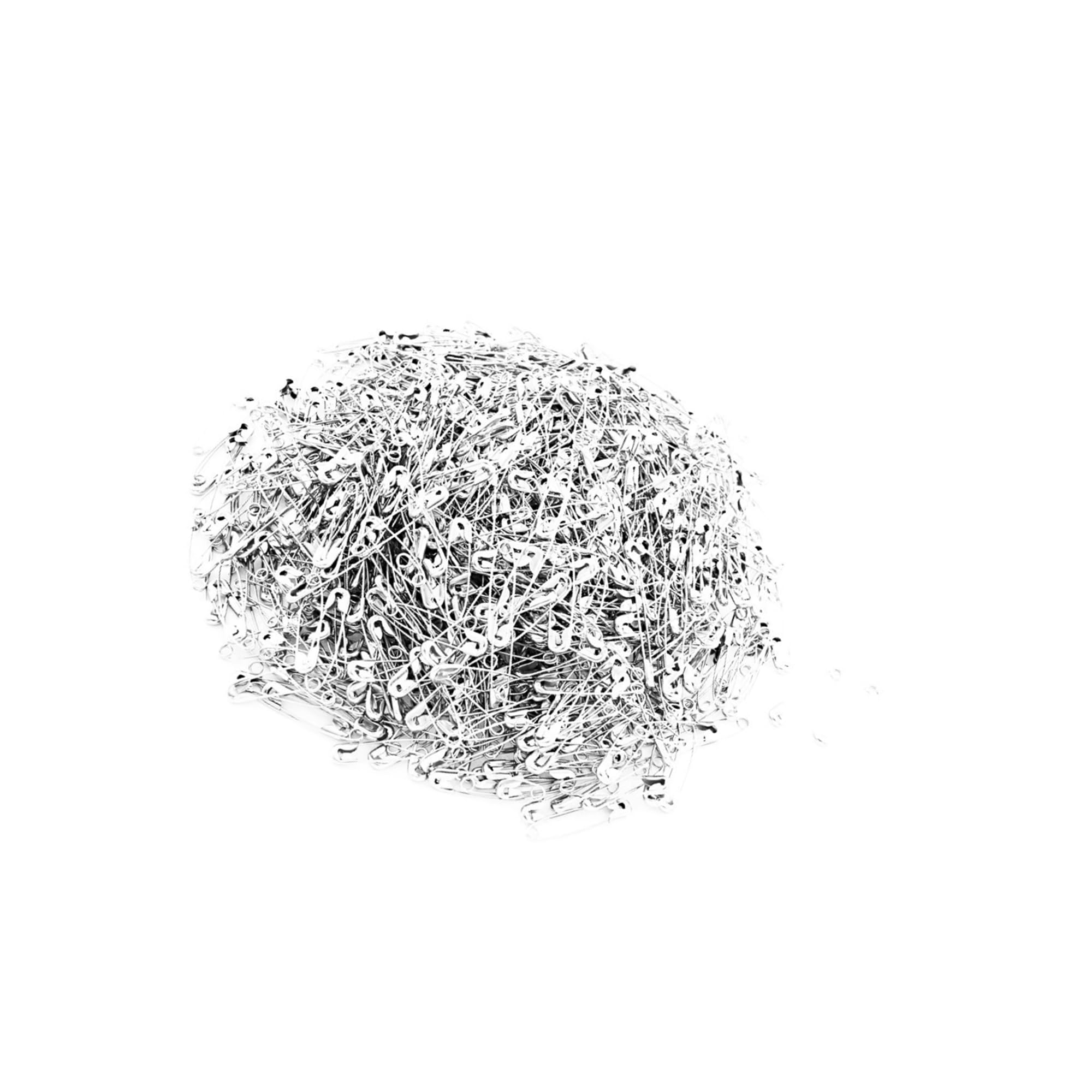 INFINAUTO Metal Home Brooch Badge Clothing Trimming DIY Safety Pins 30mm Long 1000pcs Stylish Design