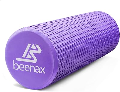 Beenax Foam Roller 44cm High Density EVA for Muscle Relief