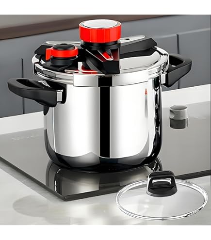 Amazon.com: T-FAL 壓力鍋ClipsoMinut Easy 6.0L (紅寶石紅) P4620769