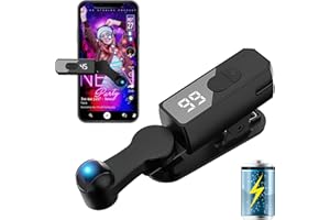 Raisetip Portable Auto Clicker for iPhone iPad Android Built-in Battery with Strong Battery Life Hands-Free Silent Operation Handy, Auto Tapper for Tiktok Live，Gaming,Likes & Reward Tasks (Black)