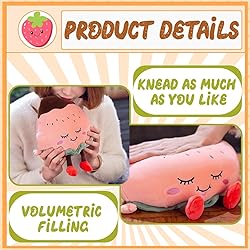 KOILLIEUS Adorable Fruit Plush Toys, Cute and Soft