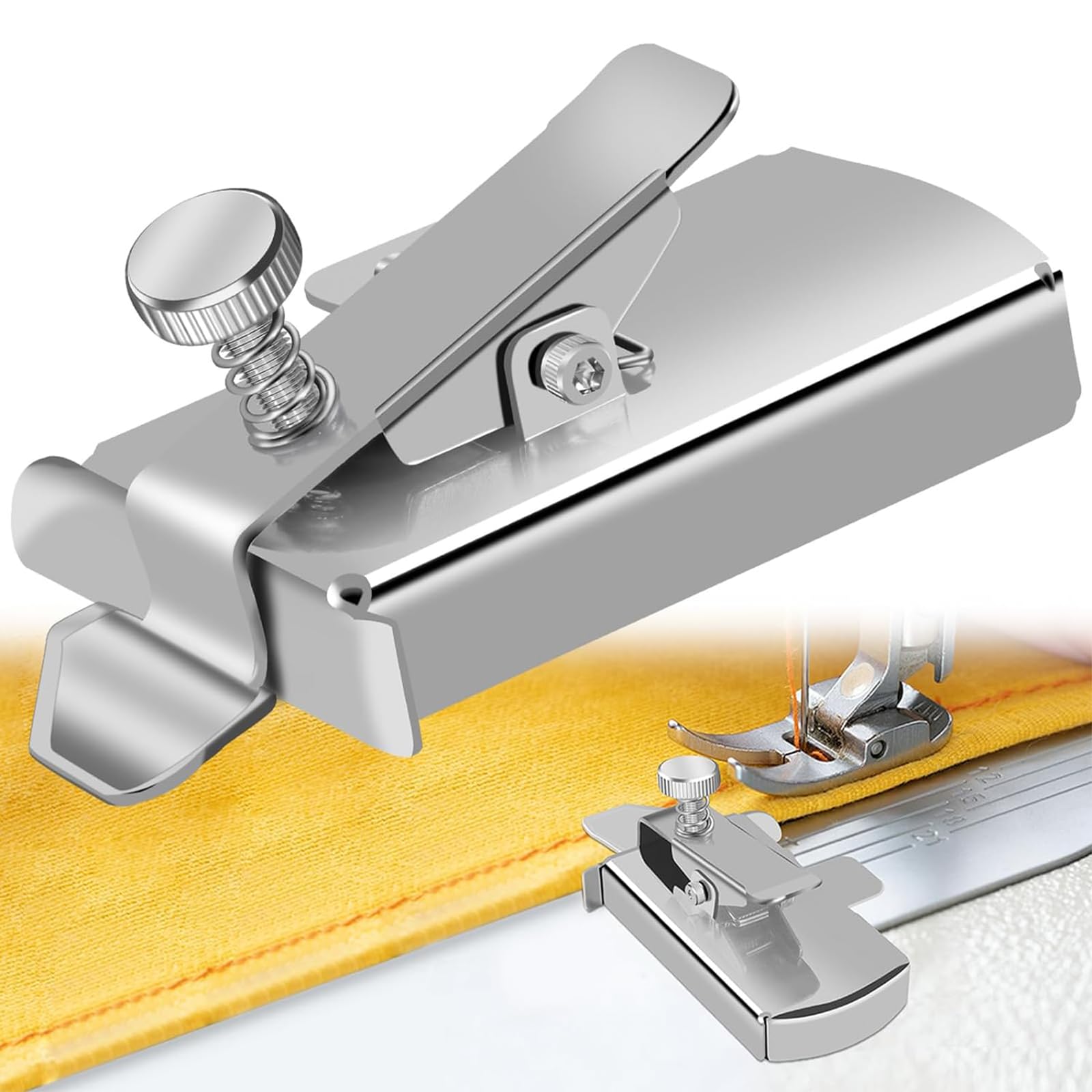 DabbOo Magnetic Seam Guide Magnetic Seam Guide for Sewing Machine Sewing Accessories for Sewing Machine Universal Multifunctional Anti Curl Magnetic Gauge Seam Allowances Edge Guide Sewing Machine