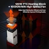 ELEGOO Smart Mini Heater for Resin 3D Printer Intelligent Temp Control view 5