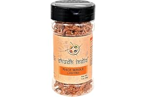 Shudh India Mace Whole (Javathri), Spice PET Jar ~ All Natural | Vegan | Gluten Friendly | NON-GMO | Indian Origin