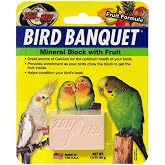 Zoo Med Fruit Bird Banquet Block Small