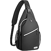 MOSISO Sling Backpack, Multipurpose Crossbody Shoulder Bag Travel Hiking Daypack