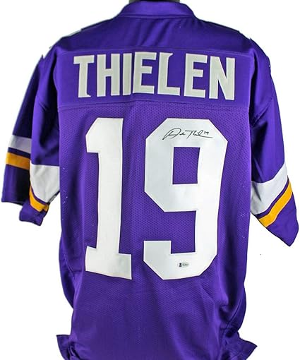 signed adam thielen jersey