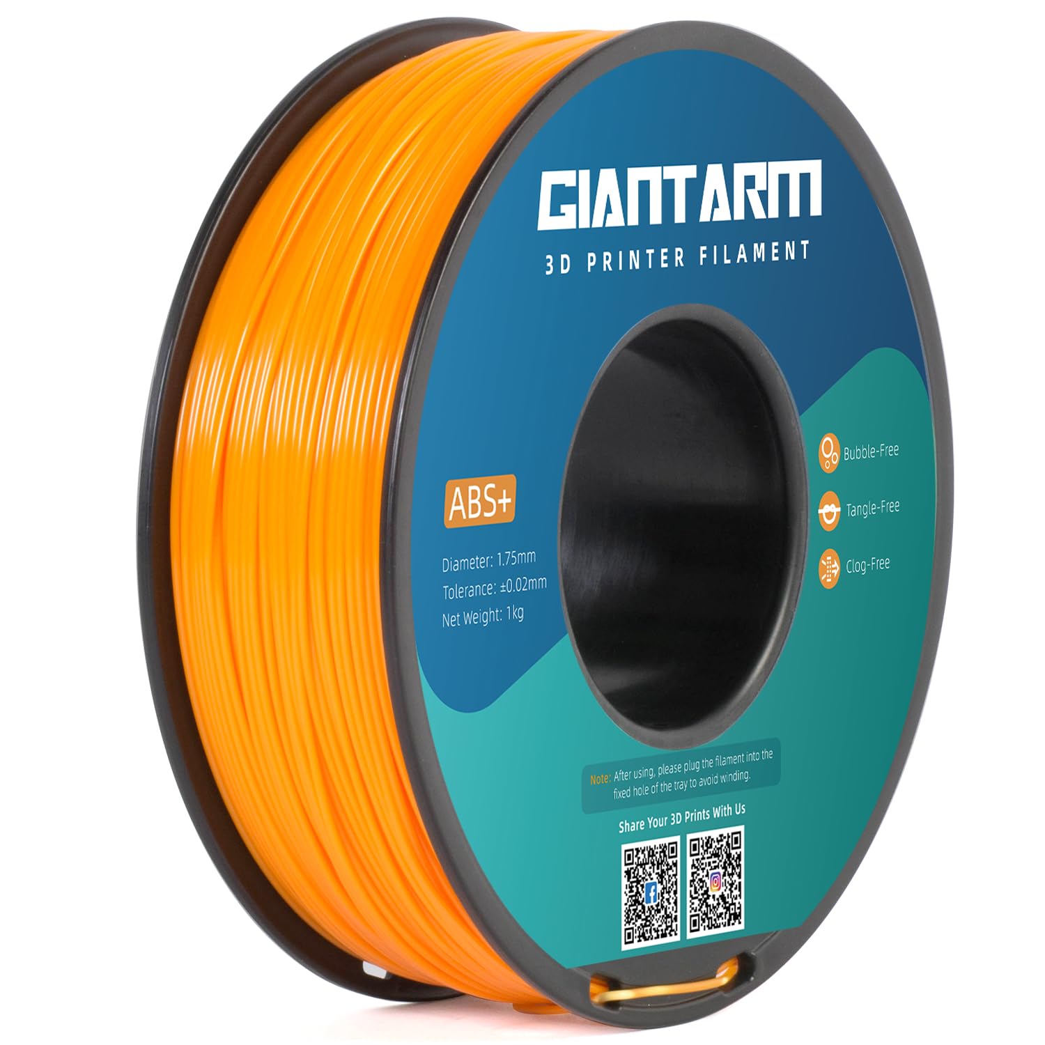GIANTARM ABS+ Filament 1.75mm, ABS 3D Printer