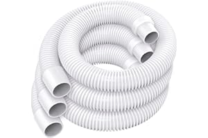 GRONGU Universal Pool Vacuum Hose 48" Long Fit for Kreepy Krauly, Baracuda G3/G4, Hayward Navigator, Pool Vac Ultra and Most Automatic Pool Vacuum Cleaners, Swimming Pool Cleaner Suction Hose, 3 Pack
