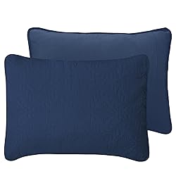 Easy-Going Twin Size Reversible Quilt Set with 1