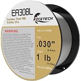 NICETECH, ER308L Stainless Steel MIG Welding Wire, .030&ldquo; Diameter 1 Pound Spool