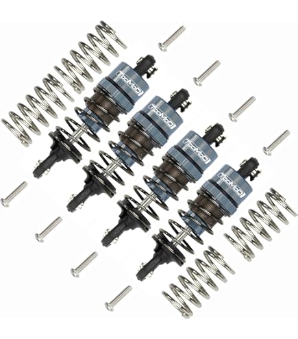 Amazon.com: Tamiya 54991 RC Cc-02 Aluminum Dampers : Toys & Games