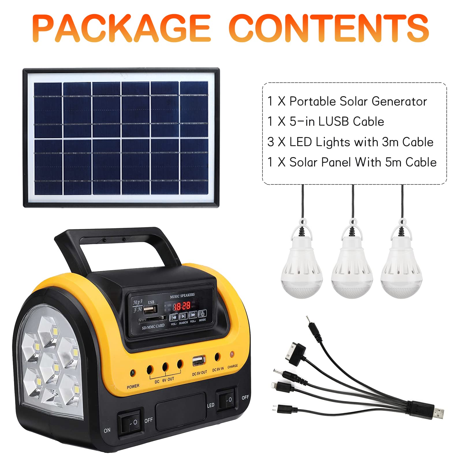 Solar Generator With Panels Included,Solar Powered Generator Portable ...