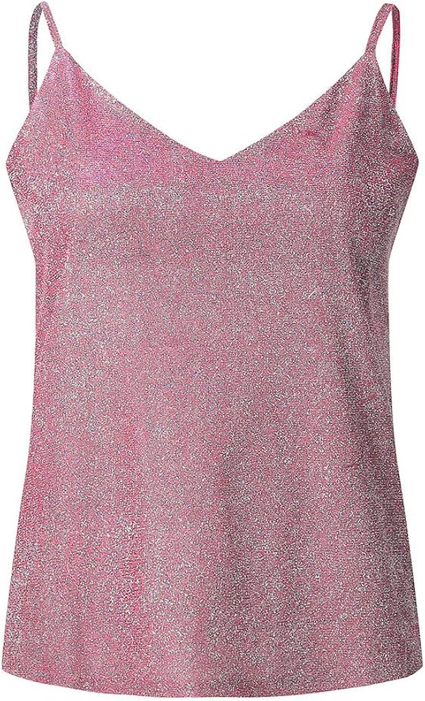 LEKODE Women Halter Solid Camisole Fashion Tank Casual Vest